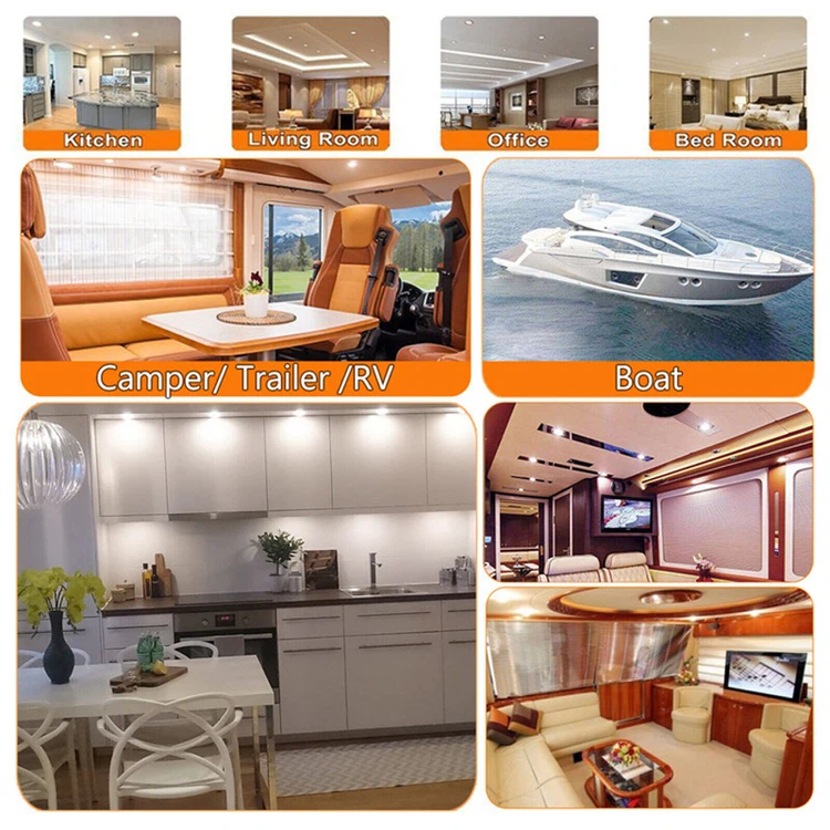 caravan 12v downlights application caravan 12v downlights application