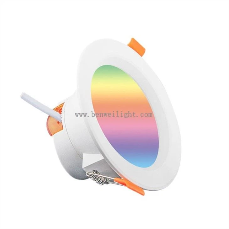 rgbw smart led downlight