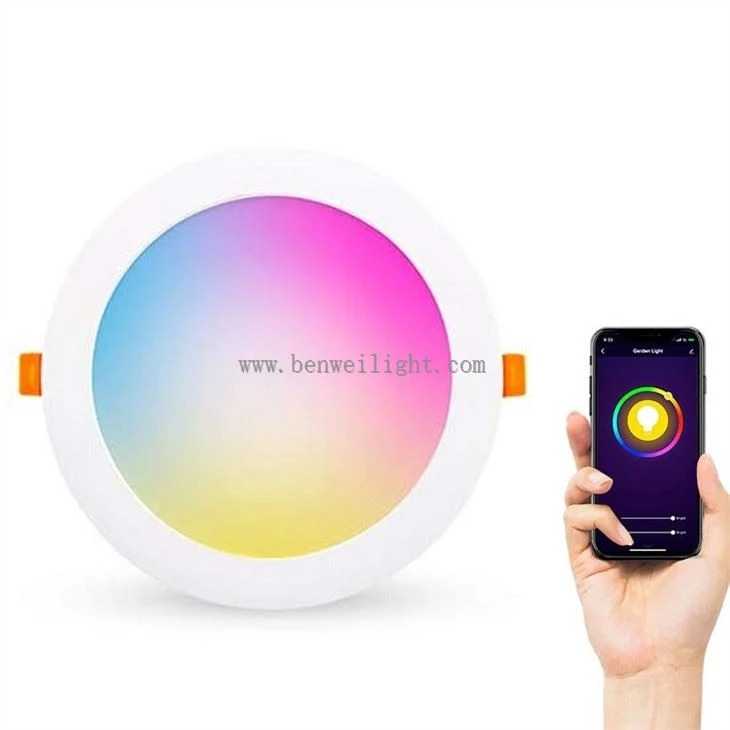 RGBW Tuya Smart Wifi LED Ceiling Downlight