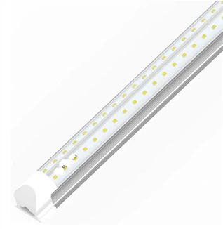 T{0}}ft V Shape Led Tube 30w Integrated 6500k Clear