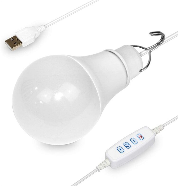 لامپ یو اس بی با پاور بانک