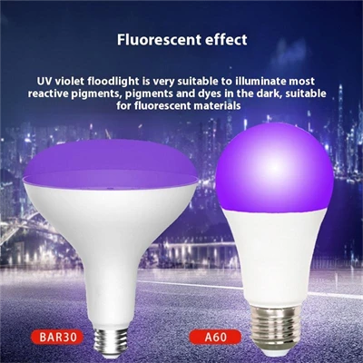 LED Halloween Purple Floodlight Bulb, LED BR30 Floodlight Indoor 65W Equivalent suppliers