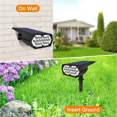 6500K Daylight Wall Lights, Solar Outdoor Lights for Garden Yard Driveway Walkway high quality