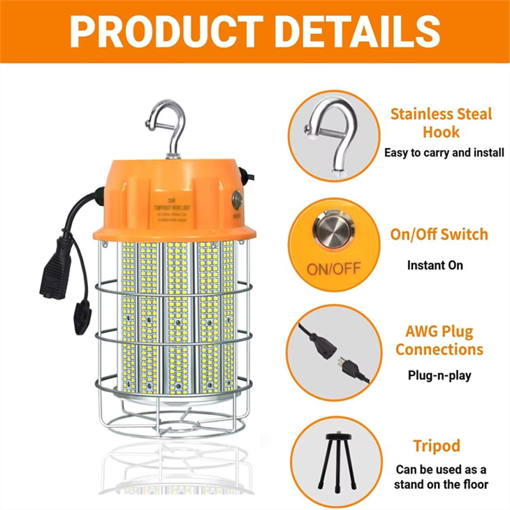 150W LED Temporary Linkable Work Light - 5000K LED suppliers