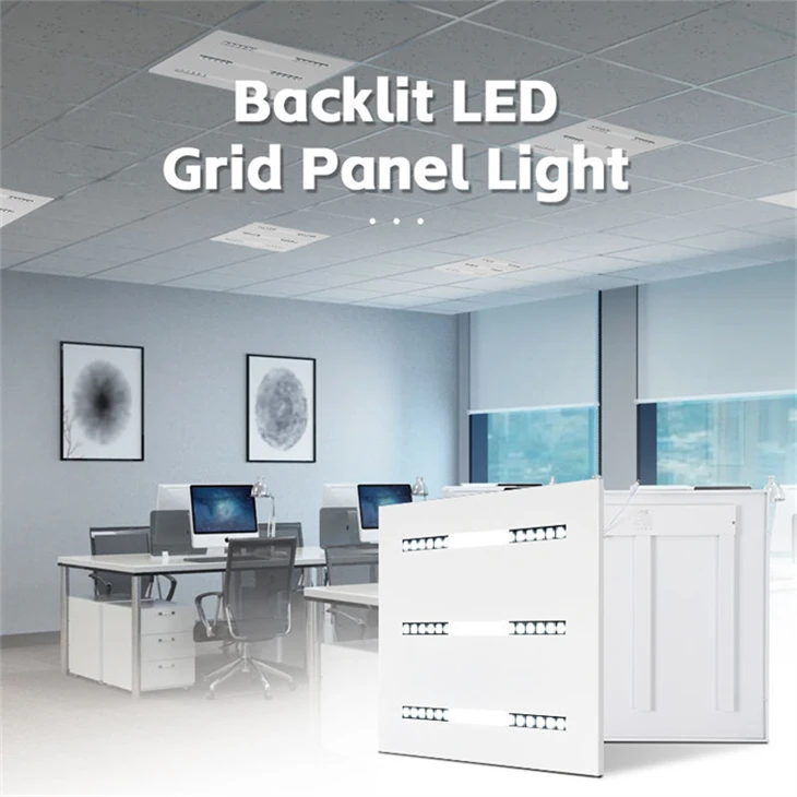 2x2FT Recessed LED Panel Light (48W/72W/96W) – Commercial Grade high quality