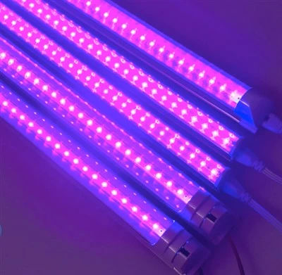 لوله LED T8 یکپارچه 10W 60CM 395NM