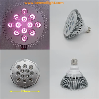 لامپ LED مادون قرمز PAR38 36 واتی: 810 نانومتر/850 نانومتر/830 نانومتر/940 نانومتر NV