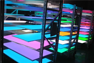 چراغ صفحه تخت LED 40 وات معلق RGB 62×62