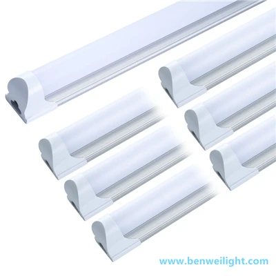 چراغ فروشگاهی LED T8 یکپارچه 4FT: 24W 6500K دستگاه گاراژ قابل اتصال