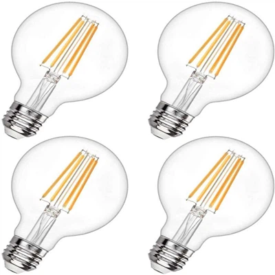 لامپ ادیسون E27/E14 Clear Glass 2-6W G45
