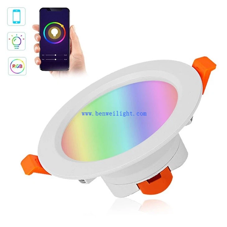 led tri colour downlights